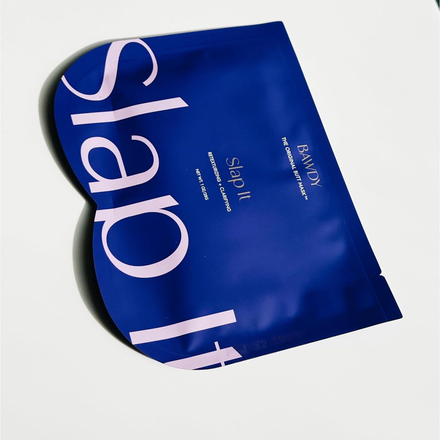 BAWDY Máscara de Belleza para el Trasero con Cafeína - 2 Hojas