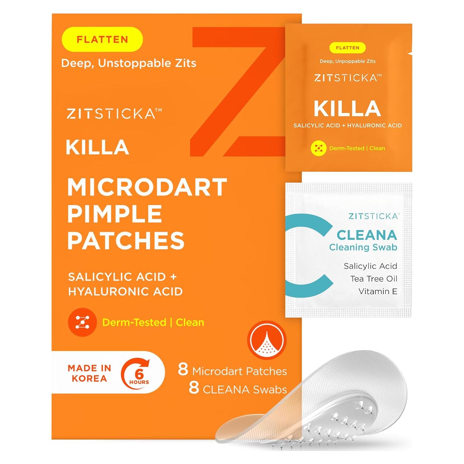 ZitSticka Killa Pimple Patches - Parche para Granitos 8 Unidades
