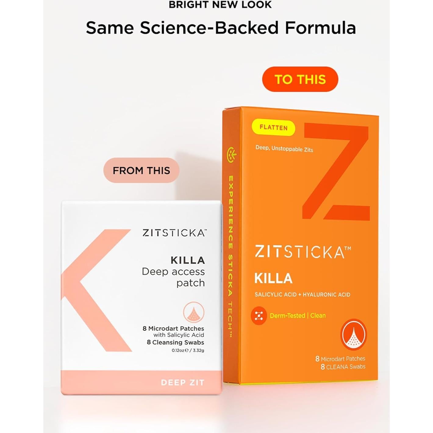 ZitSticka Killa Pimple Patches - Parche para Granitos 8 Unidades
