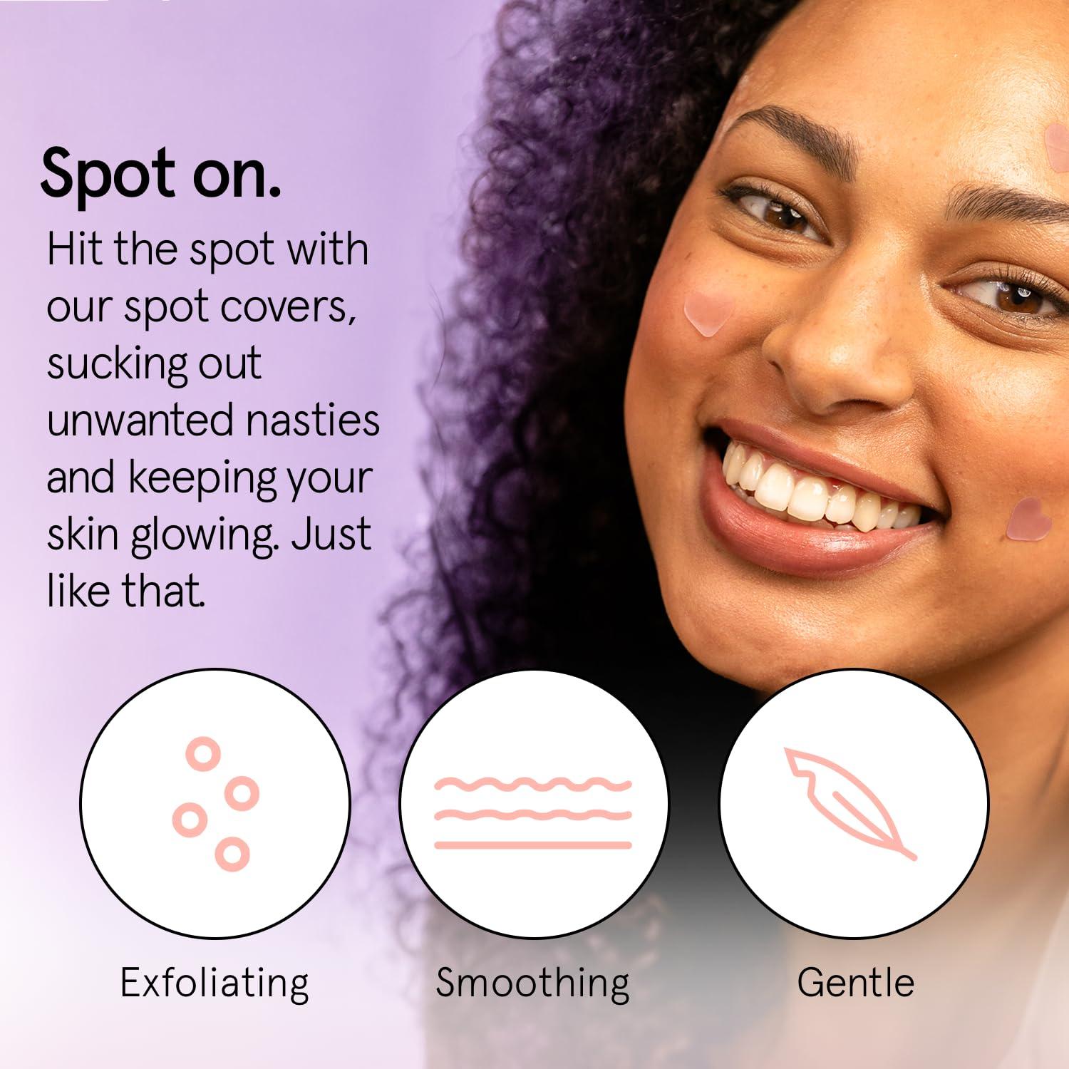 Parches para Granitos Grace & Stella - Hidrocoloides Corazón 36 Unidades