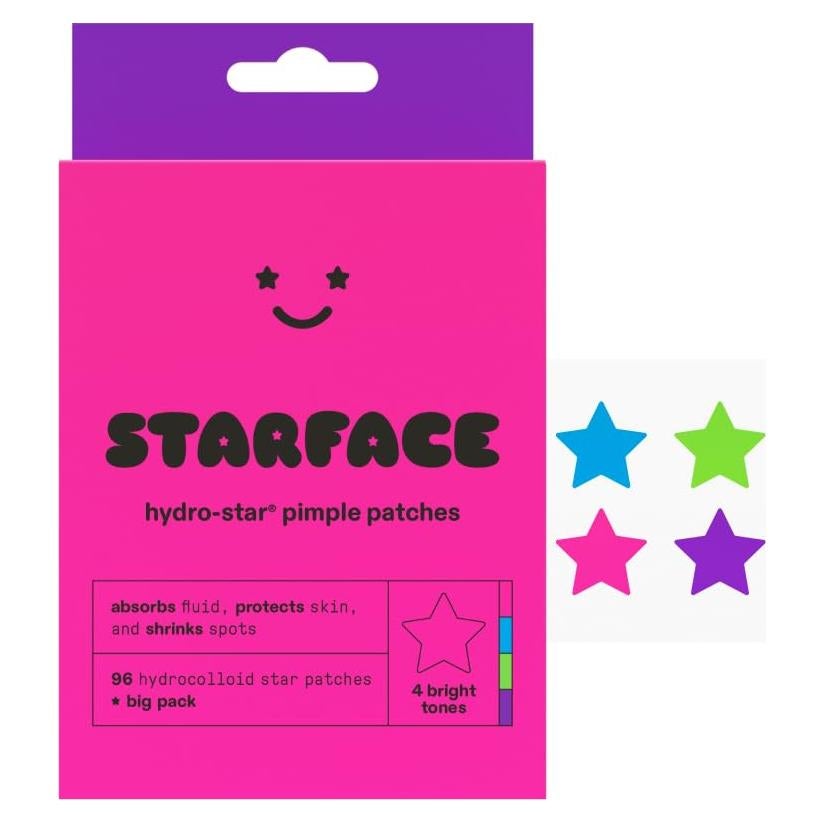 Paquete de Fiesta Starface Hydro-Stars 96 Parches Acné