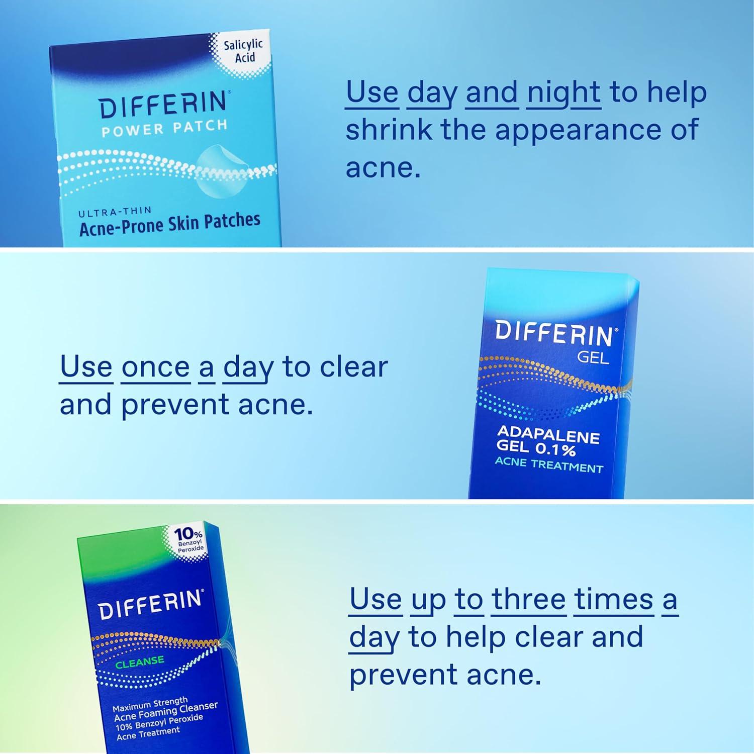 Parche para Acné Differin - 36 Unidades con Ácido Salicílico