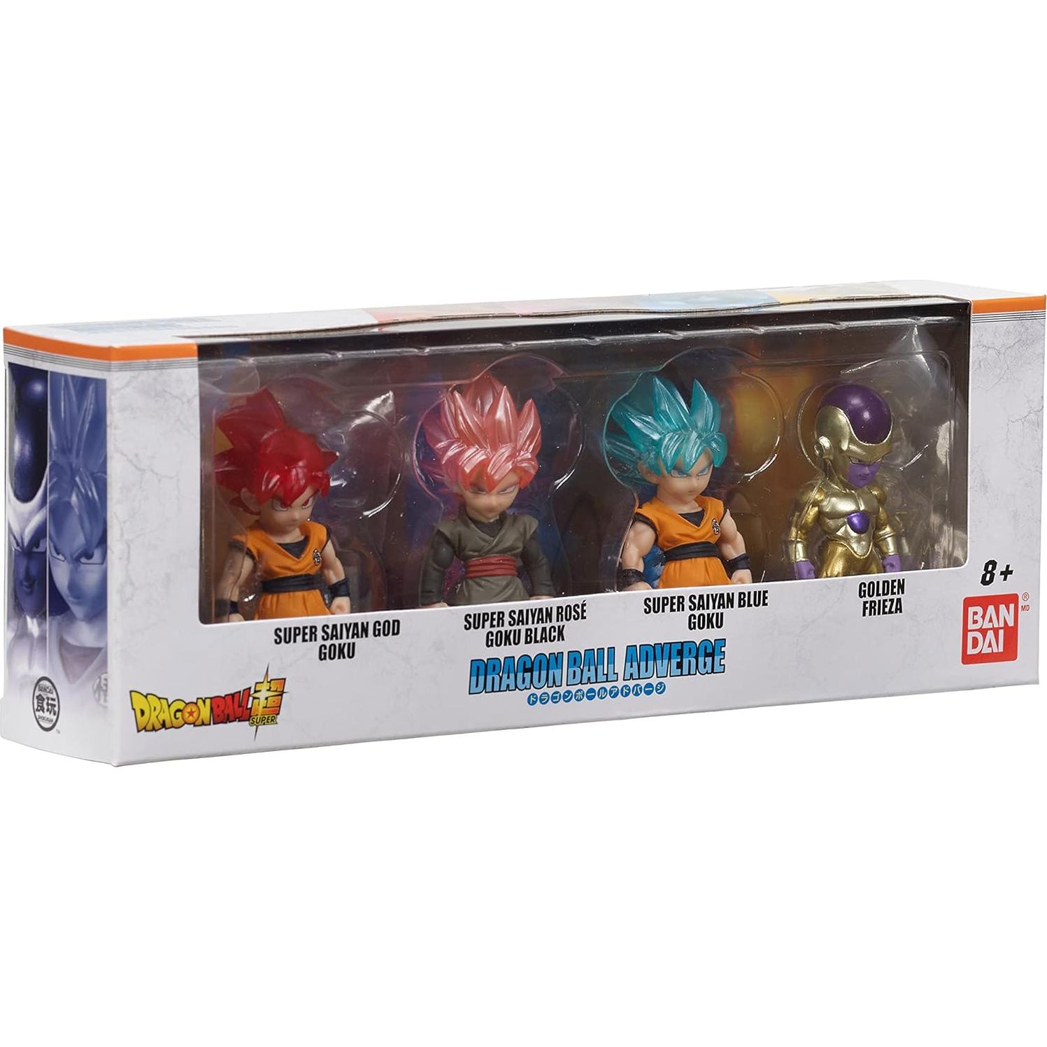 Conjunto Figuras Dragon Ball Super Bandai Caja 1 4 Piezas
