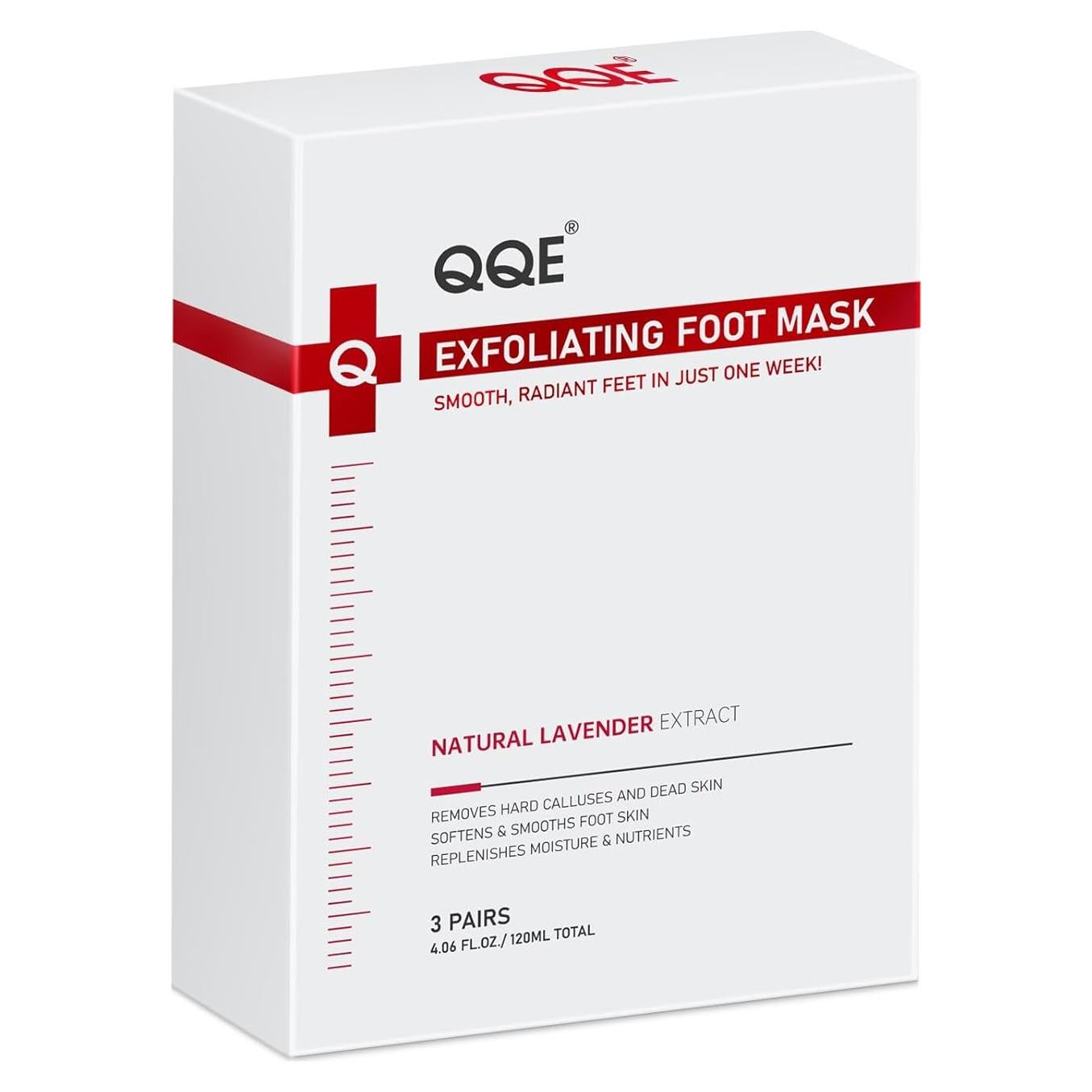 Mascarillas Exfoliantes para Pies QQE - Hidratantes y Reparadoras