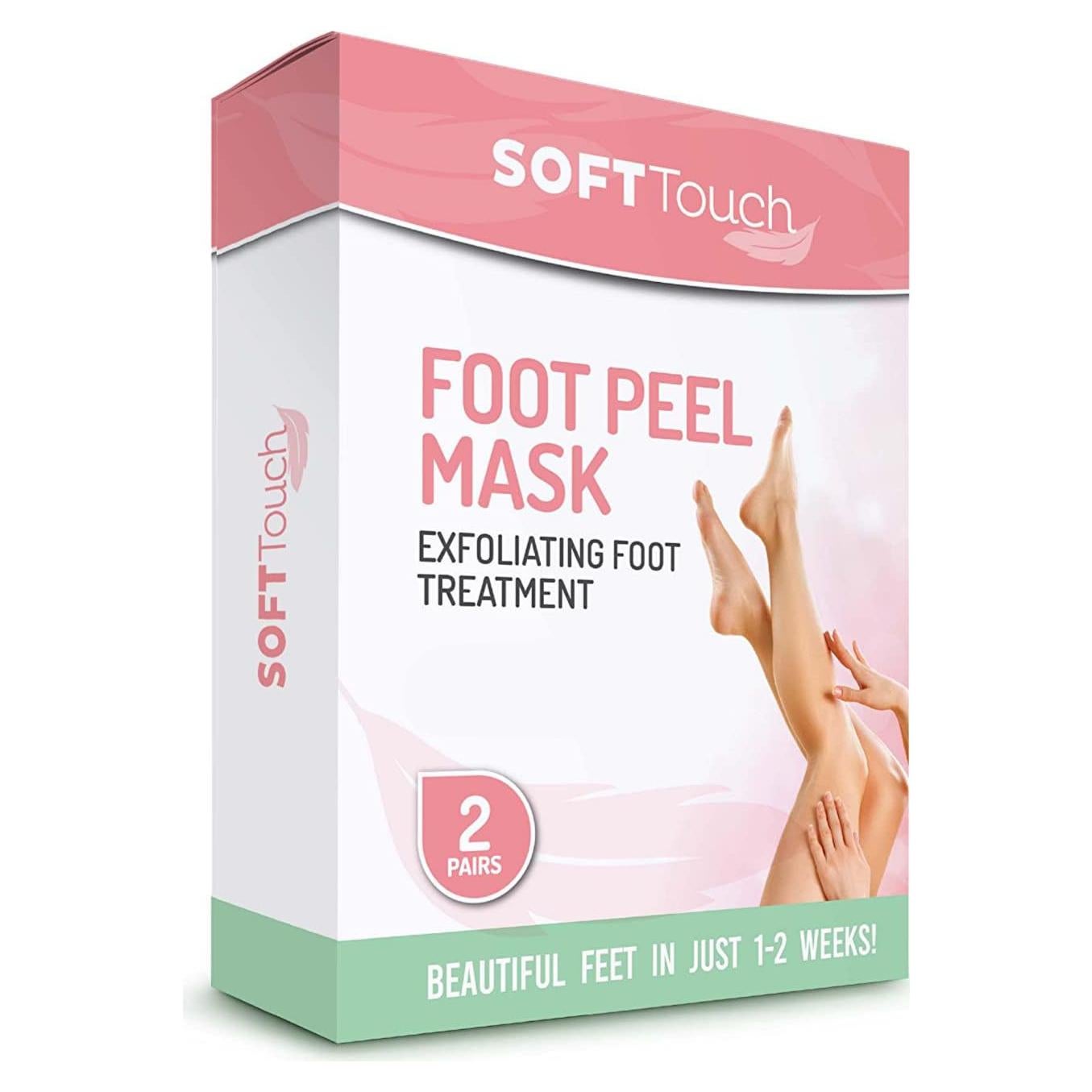 Mascarilla Exfoliante para Pies Dermora Aloe Vera - 2 Pares