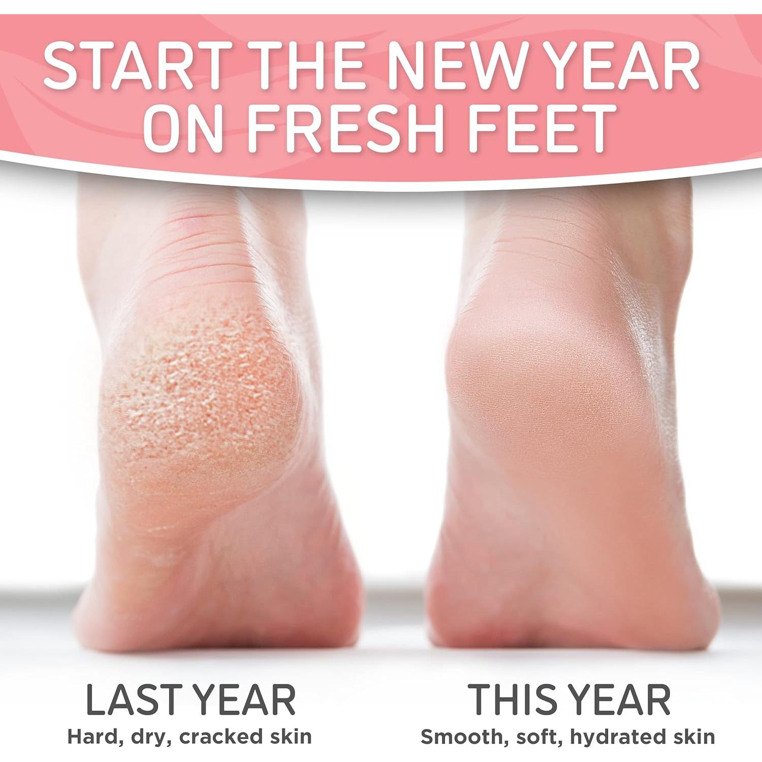 Mascarilla Exfoliante para Pies Dermora Aloe Vera - 2 Pares