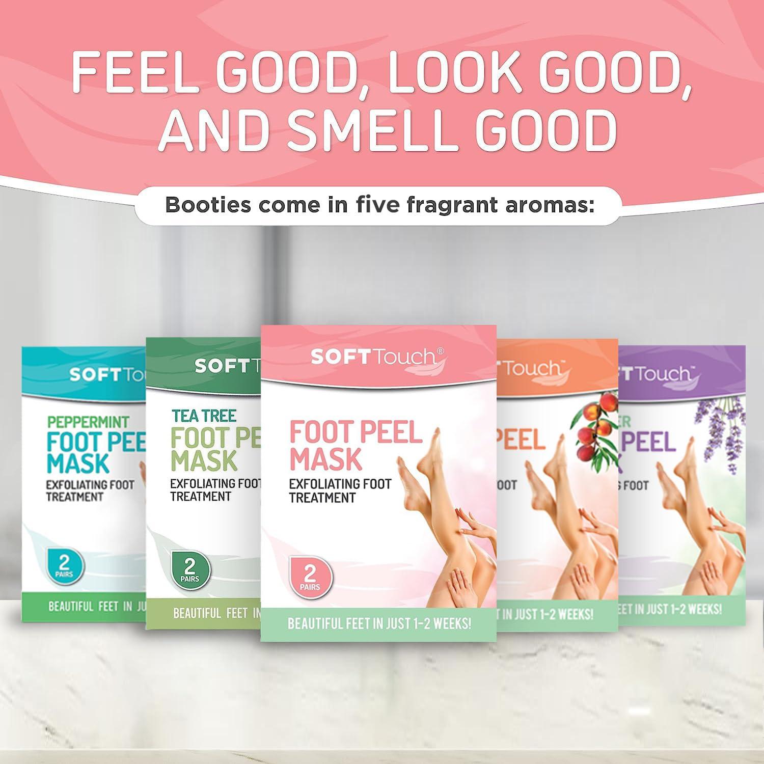 Mascarilla Exfoliante para Pies Dermora Aloe Vera - 2 Pares