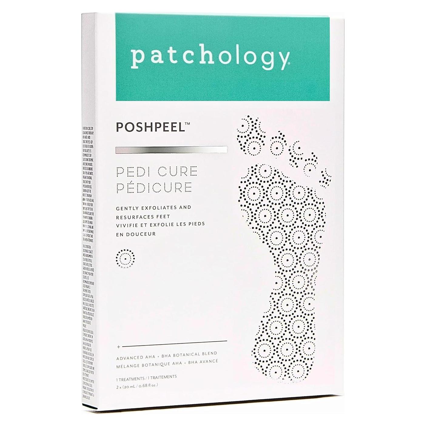 Mascarilla Exfoliante para Pies Patchology PoshPeel 1 Par