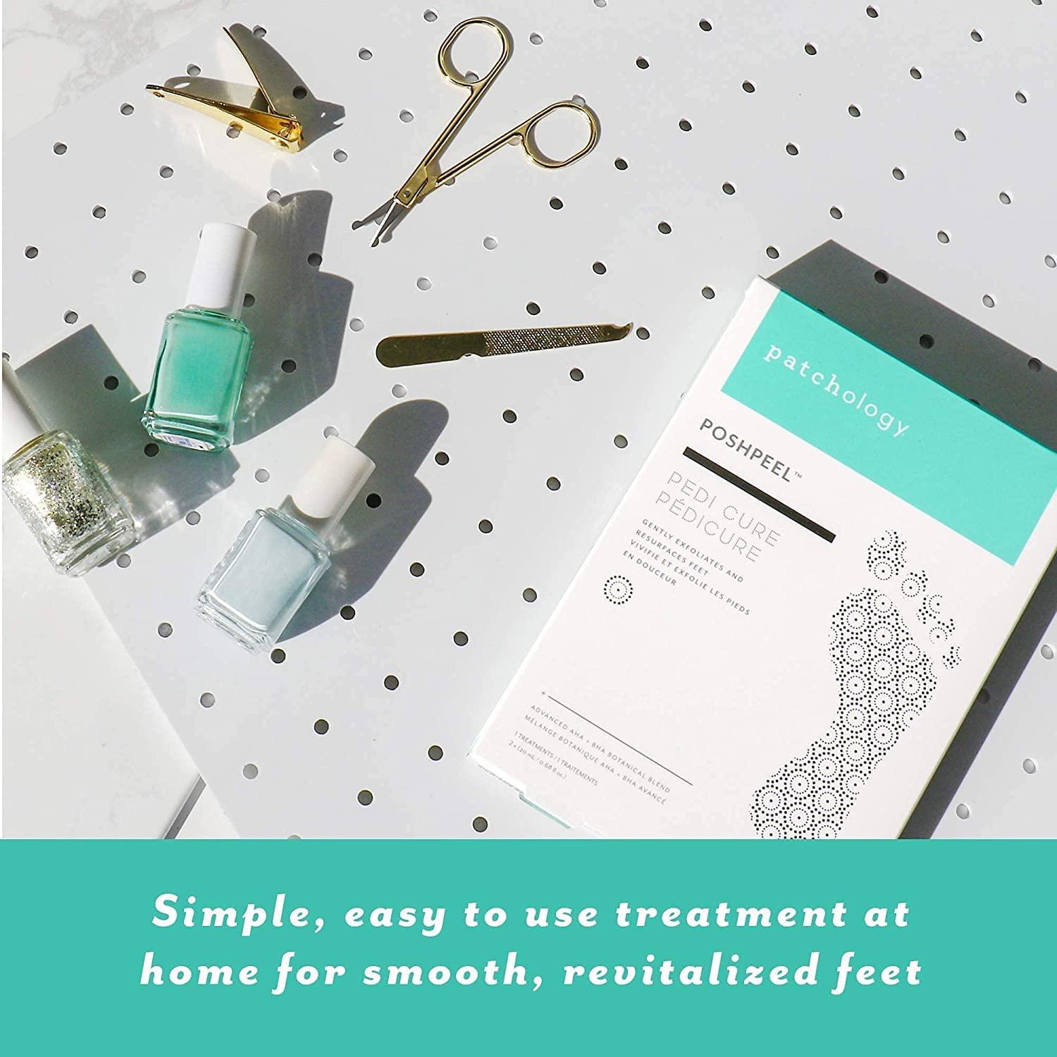 Mascarilla Exfoliante para Pies Patchology PoshPeel 1 Par