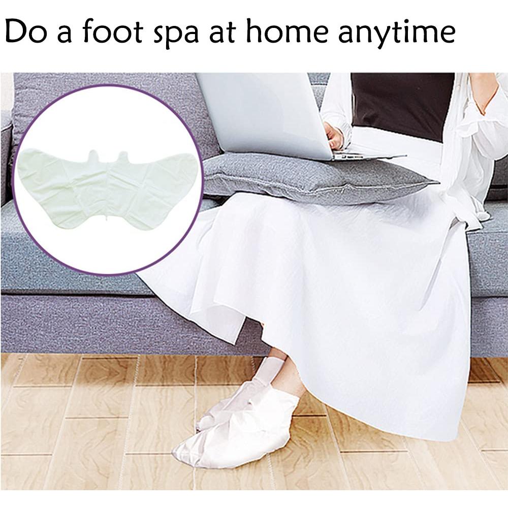 Mascarilla Exfoliante para Pies AIQIUSHA 5 Paquetes Lavanda