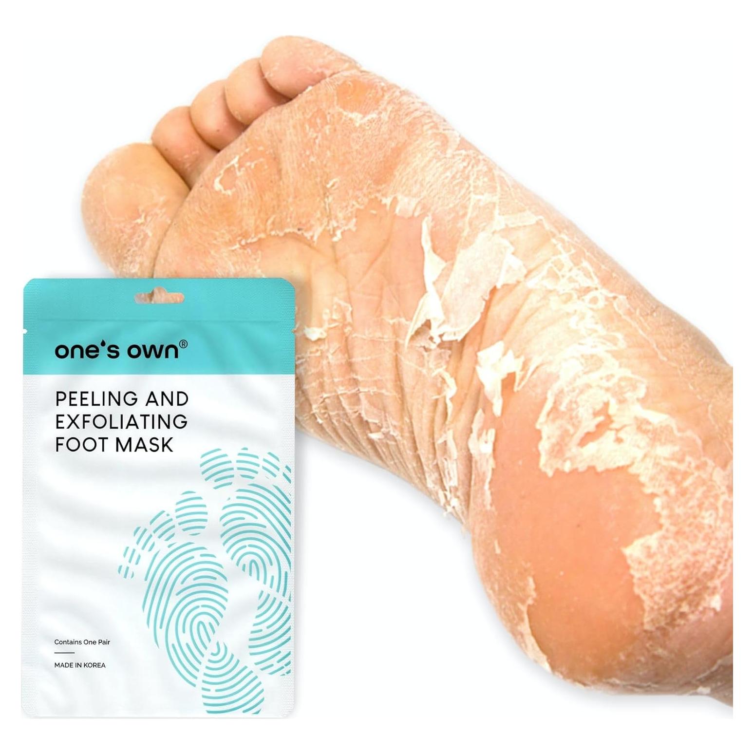 Máscara Exfoliante para Pies One's Own - Hidrata y Suaviza