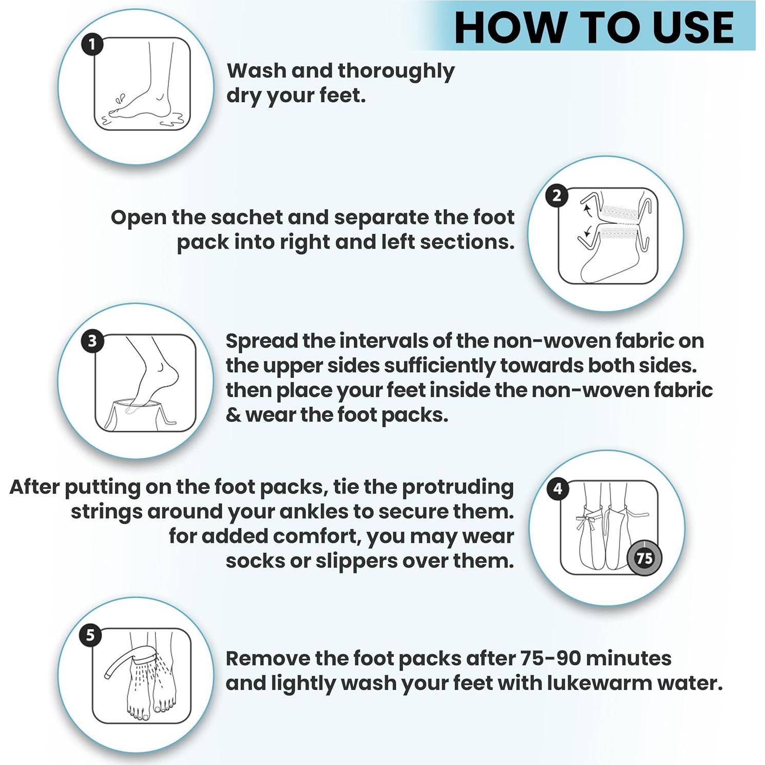 Máscara Exfoliante para Pies One's Own - Hidrata y Suaviza