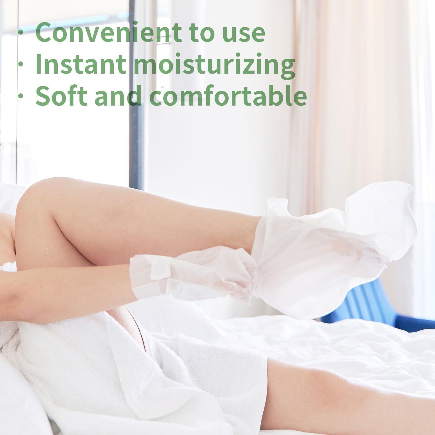 Mascarilla Hidratante para Pies SULADEC - 5 Pares con Karité y Leche de Cabra