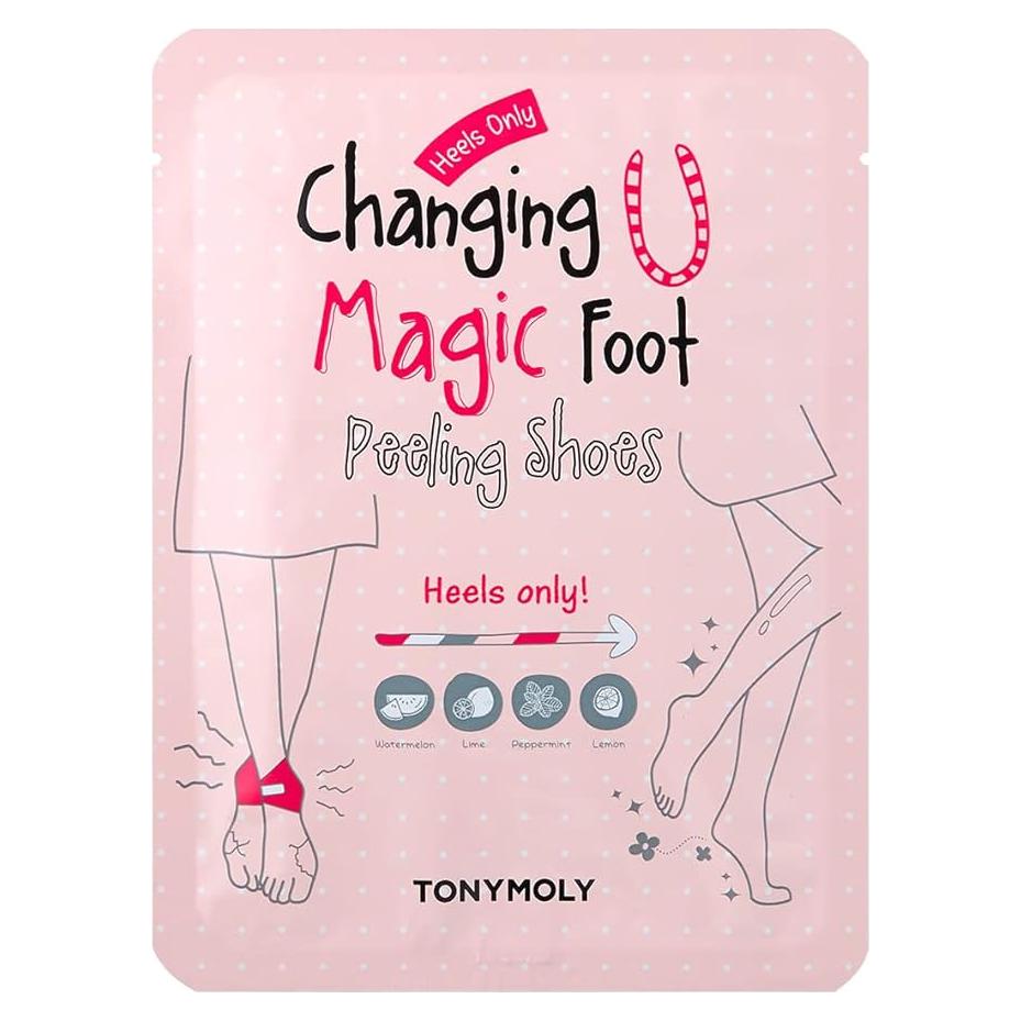Mascarilla Exfoliante para Pies TONYMOLY Changing U Magic - 1 Par