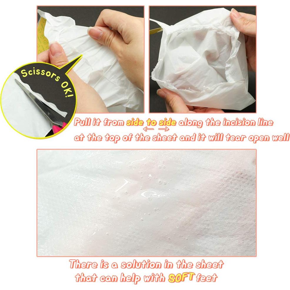 Mascarilla Exfoliante para Pies Elizavecca - 2 Pares 40g