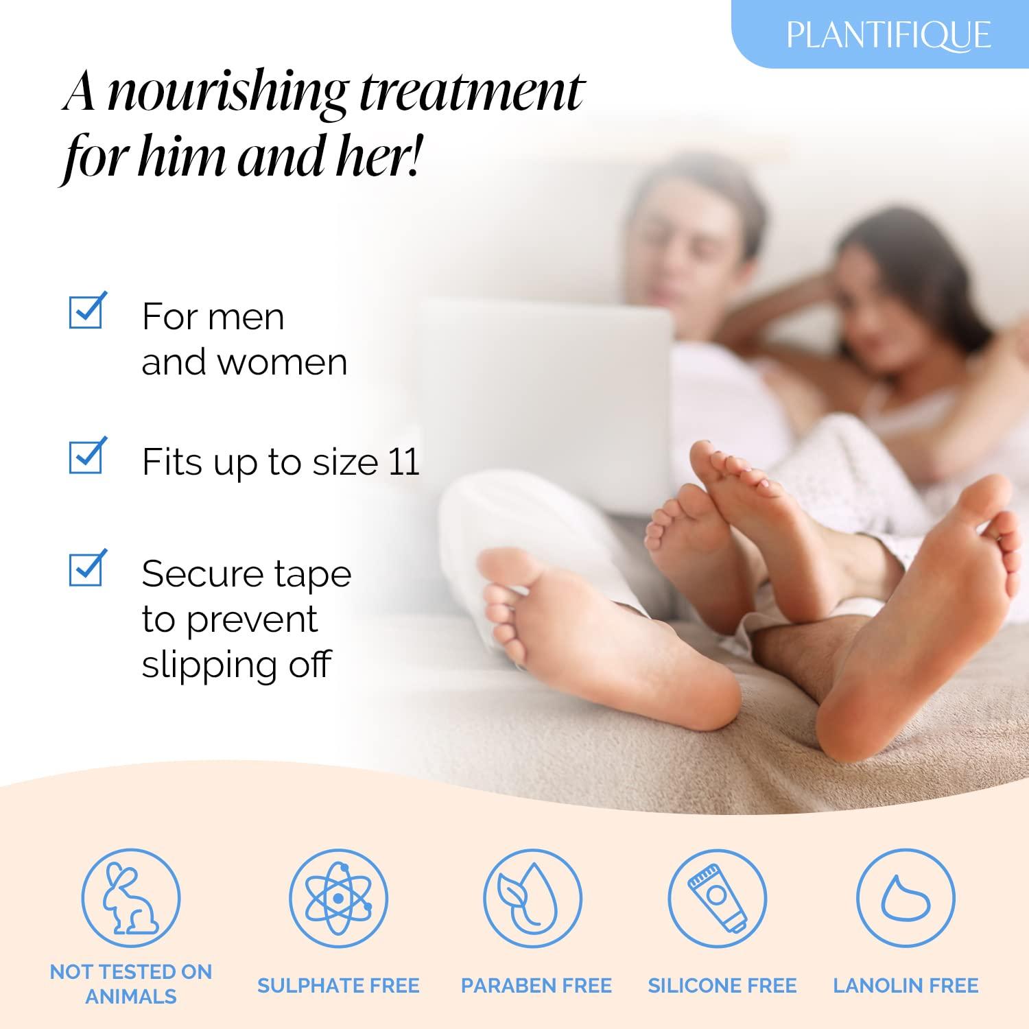 Mascarilla Hidratante para Pies Plantifique - 4 Pares Coreana