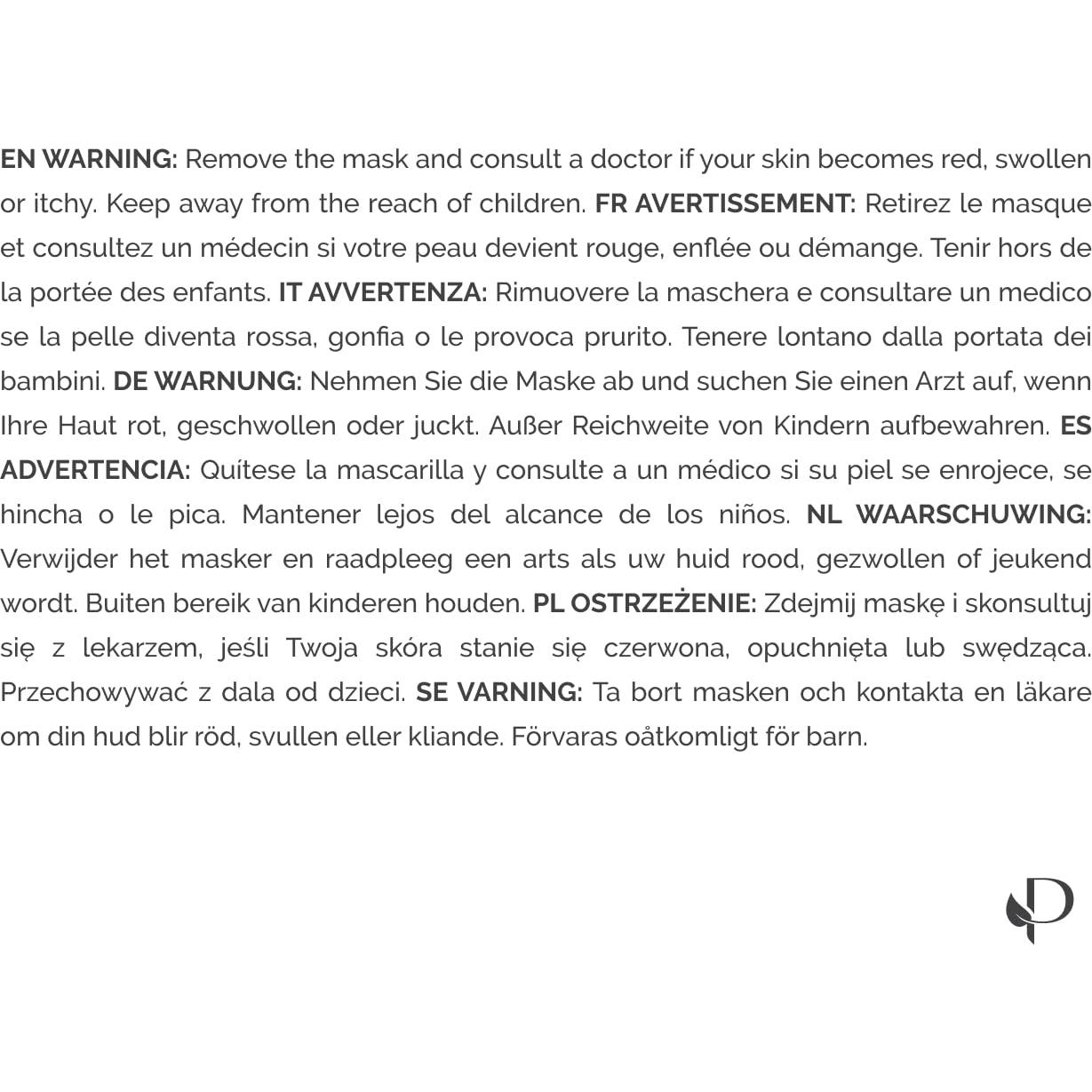 Mascarilla Hidratante para Pies Plantifique - 4 Pares Coreana