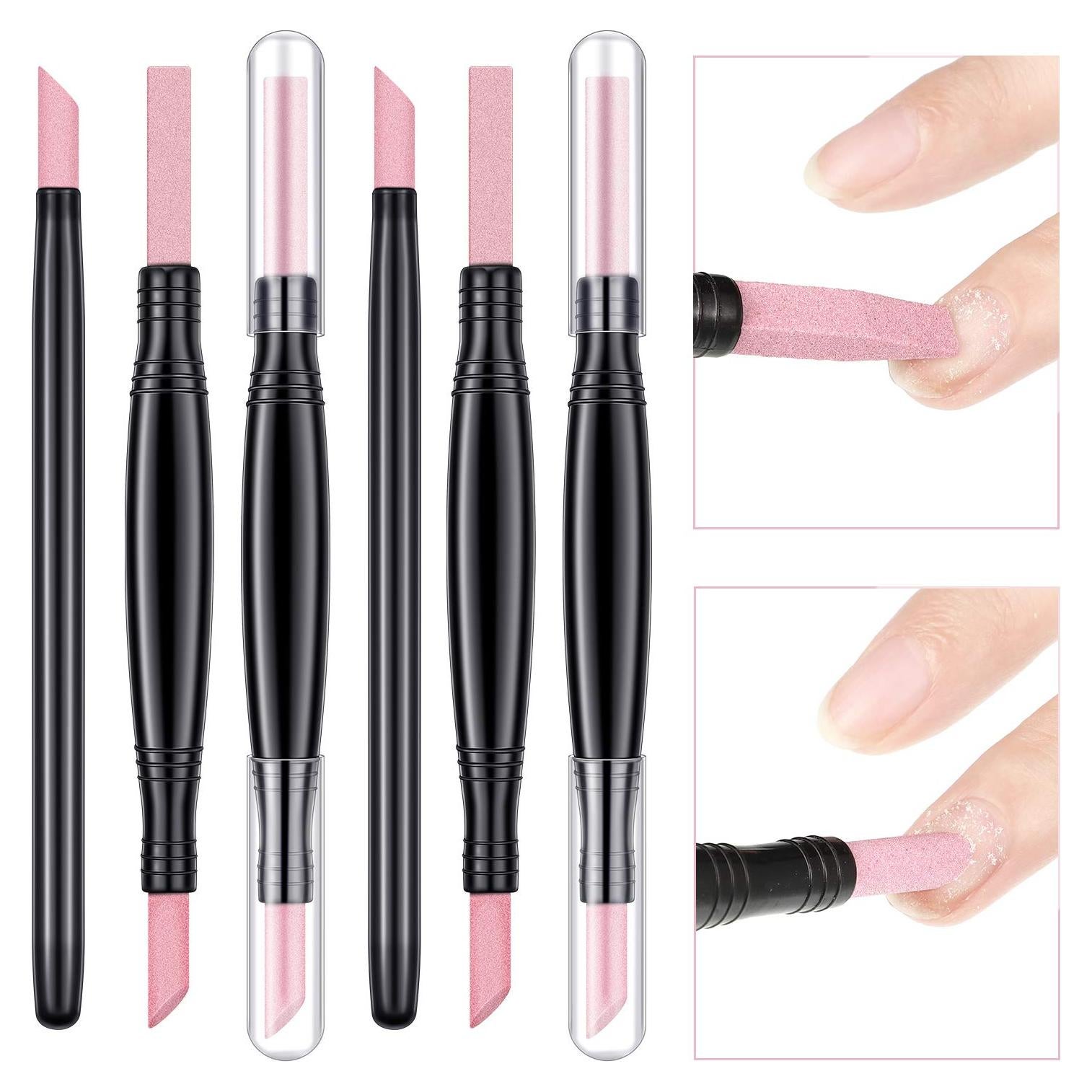 Set de 6 Piezas Lima de Uñas Mudder - Piedra Pómez y Palitos