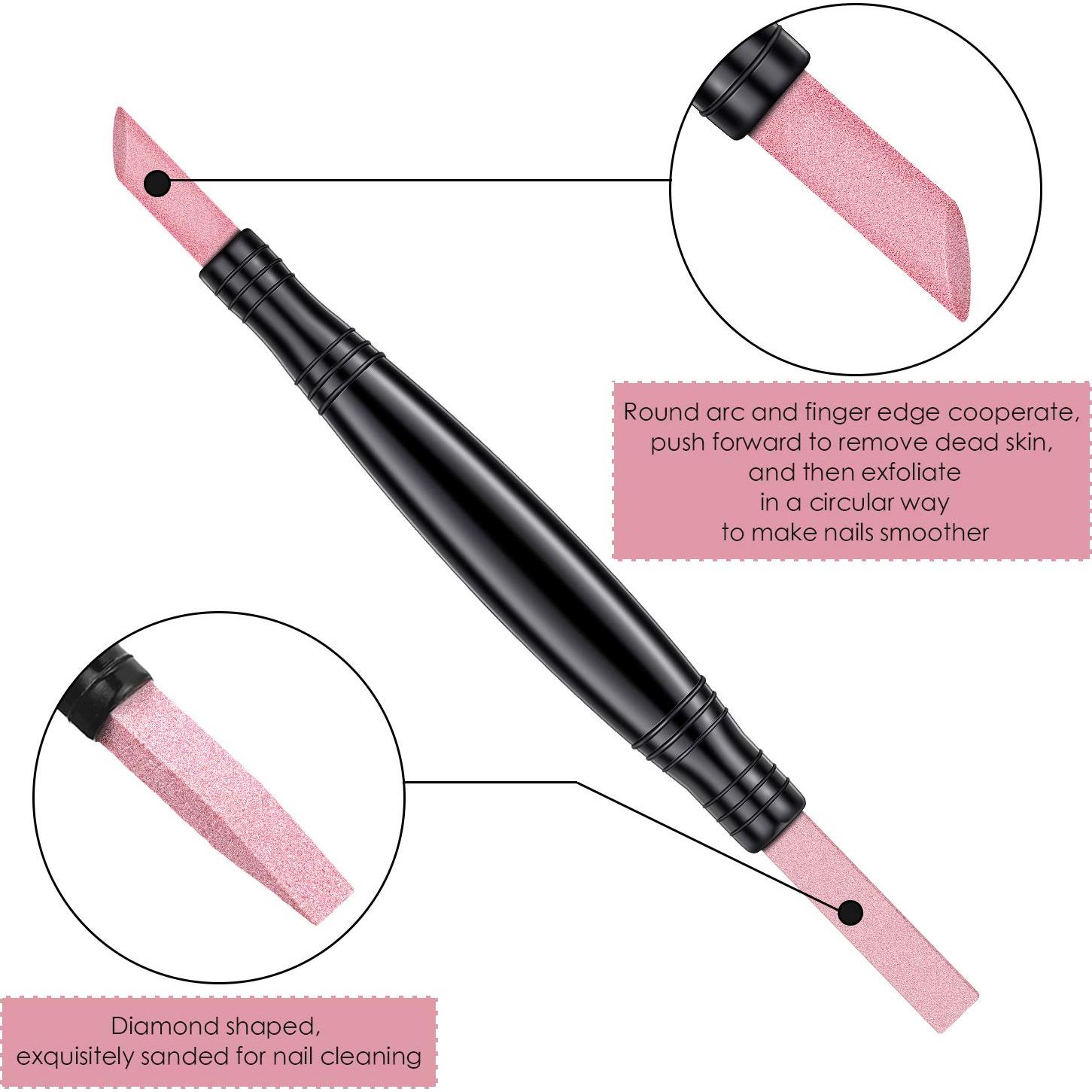 Set de 6 Piezas Lima de Uñas Mudder - Piedra Pómez y Palitos