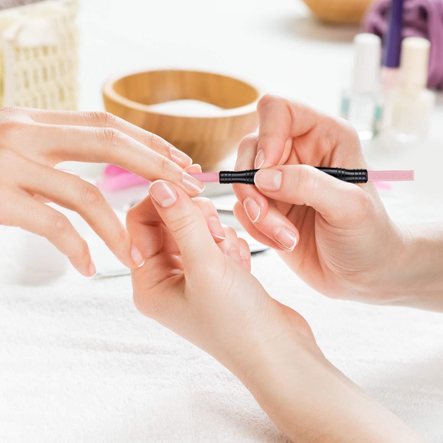 Set de 6 Piezas Lima de Uñas Mudder - Piedra Pómez y Palitos