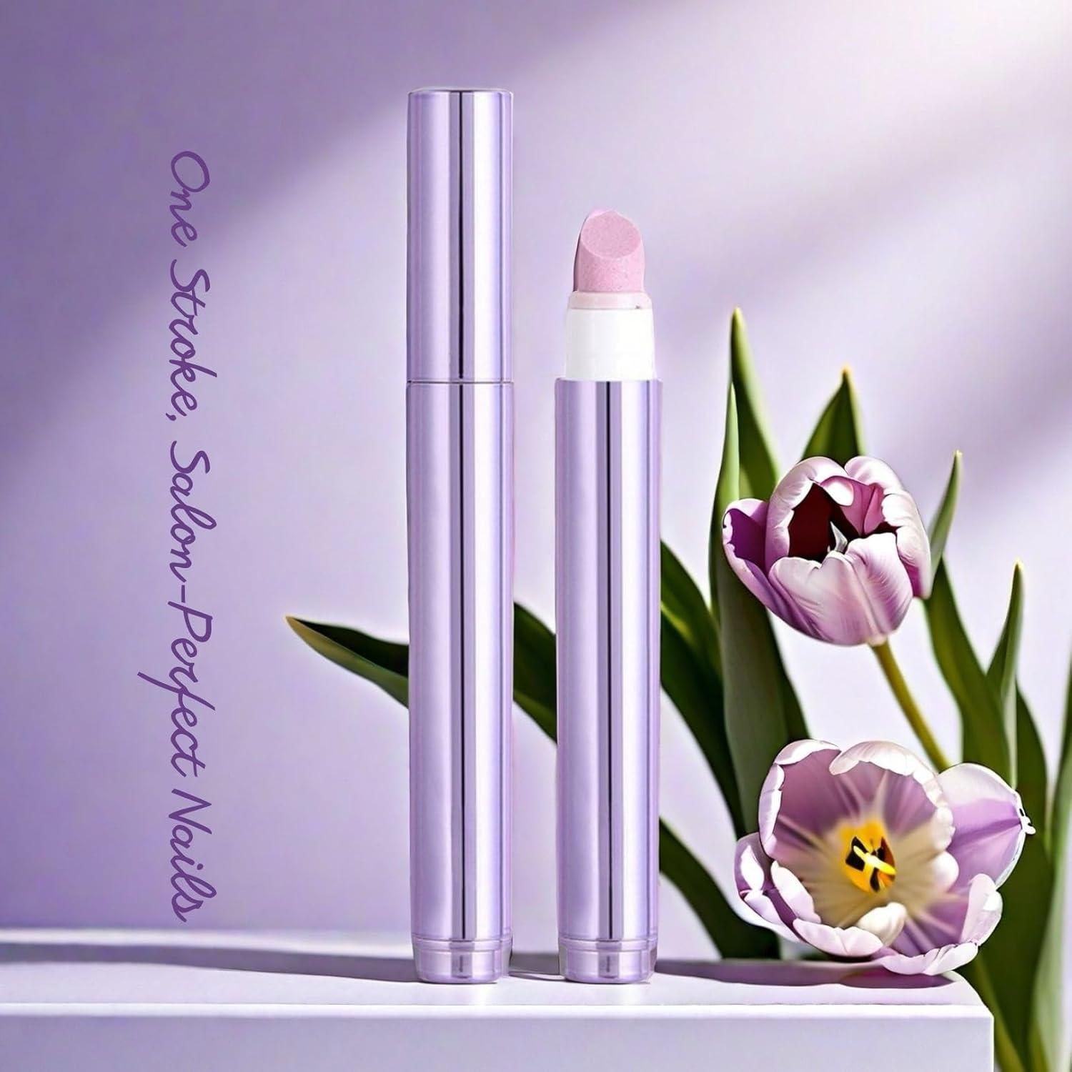 Bolígrafo de Aceite para Cutículas NineRoms 2-en-1 con Punta Cerámica