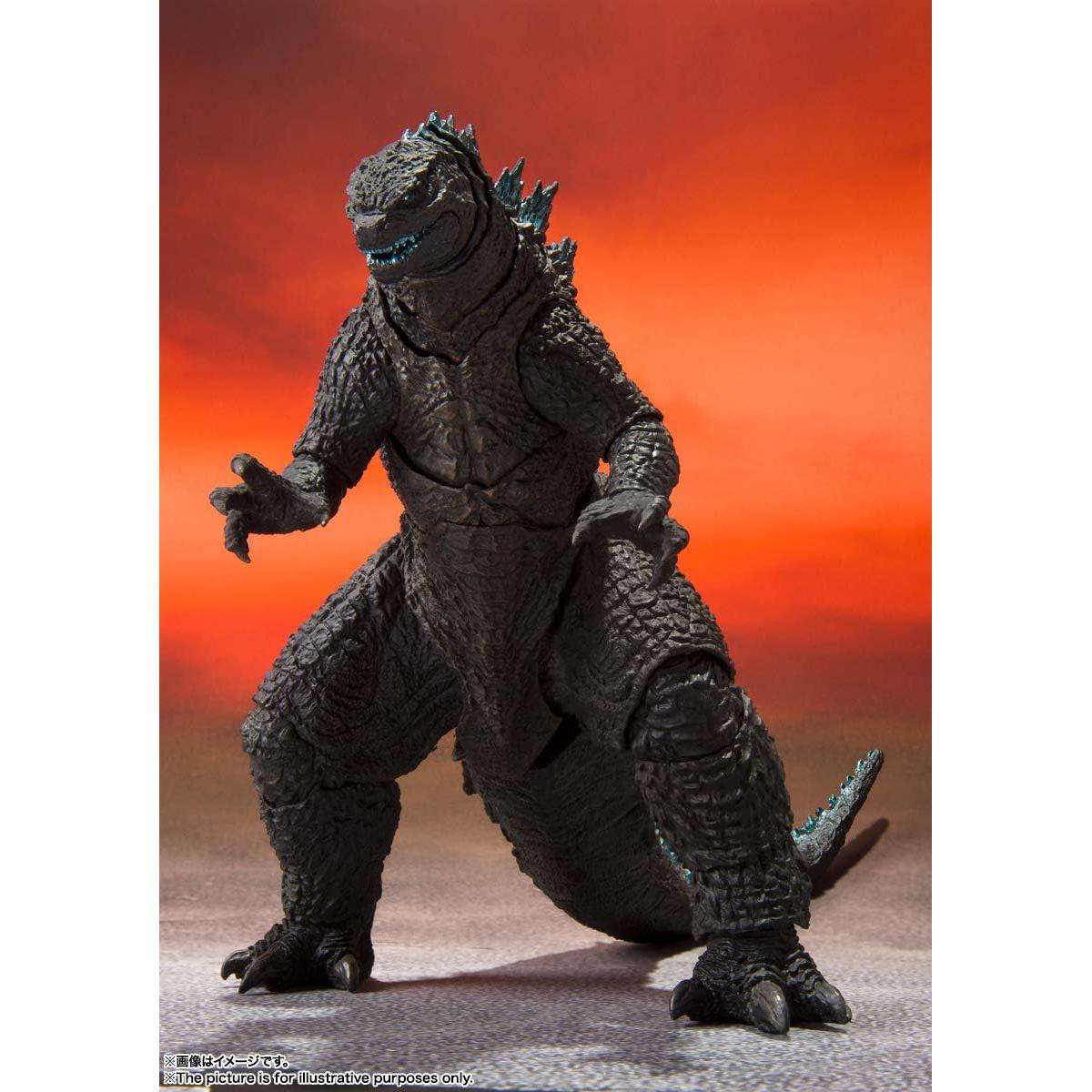 Figura Godzilla S.H.MonsterArts Bandai 21.5cm Negra
