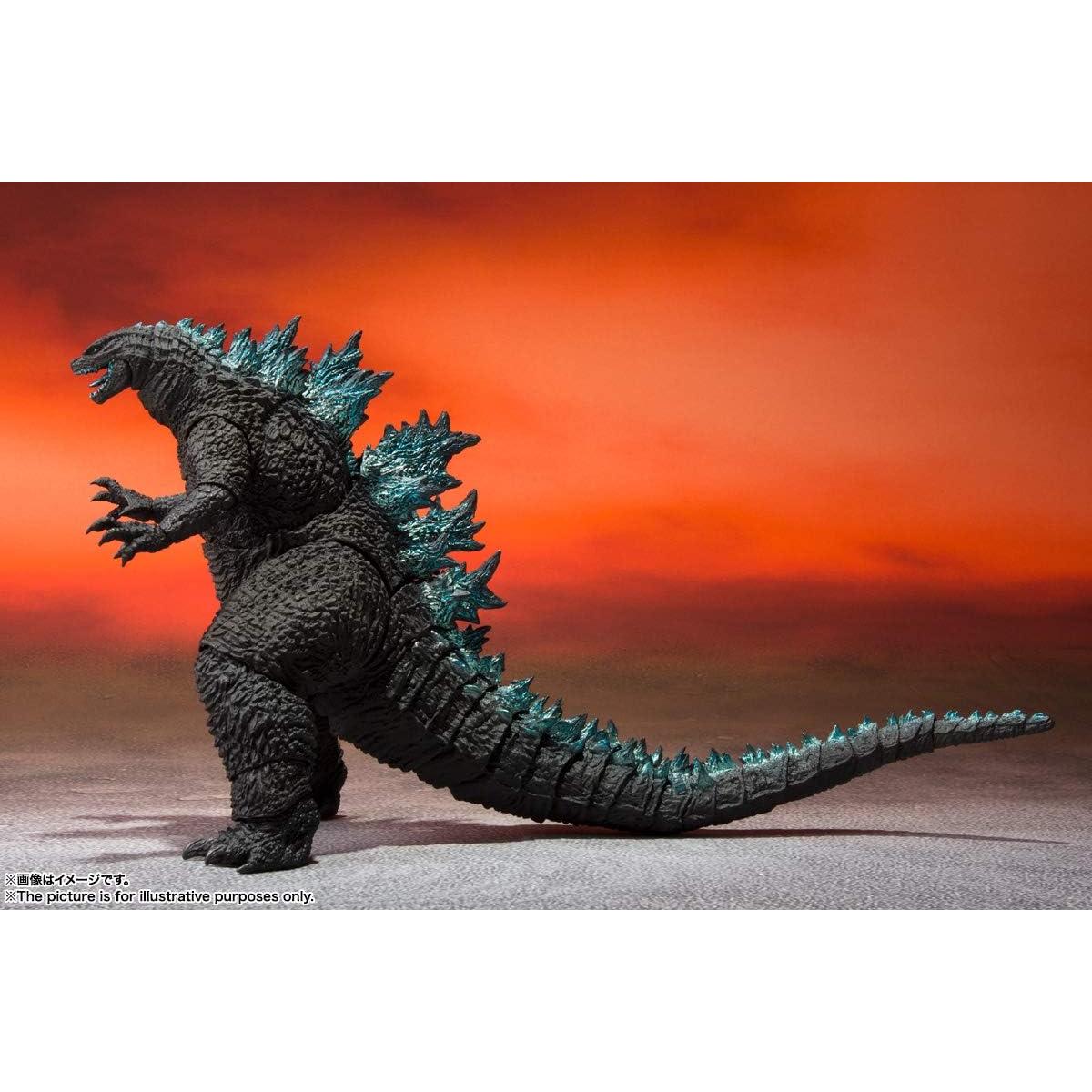 Figura Godzilla S.H.MonsterArts Bandai 21.5cm Negra
