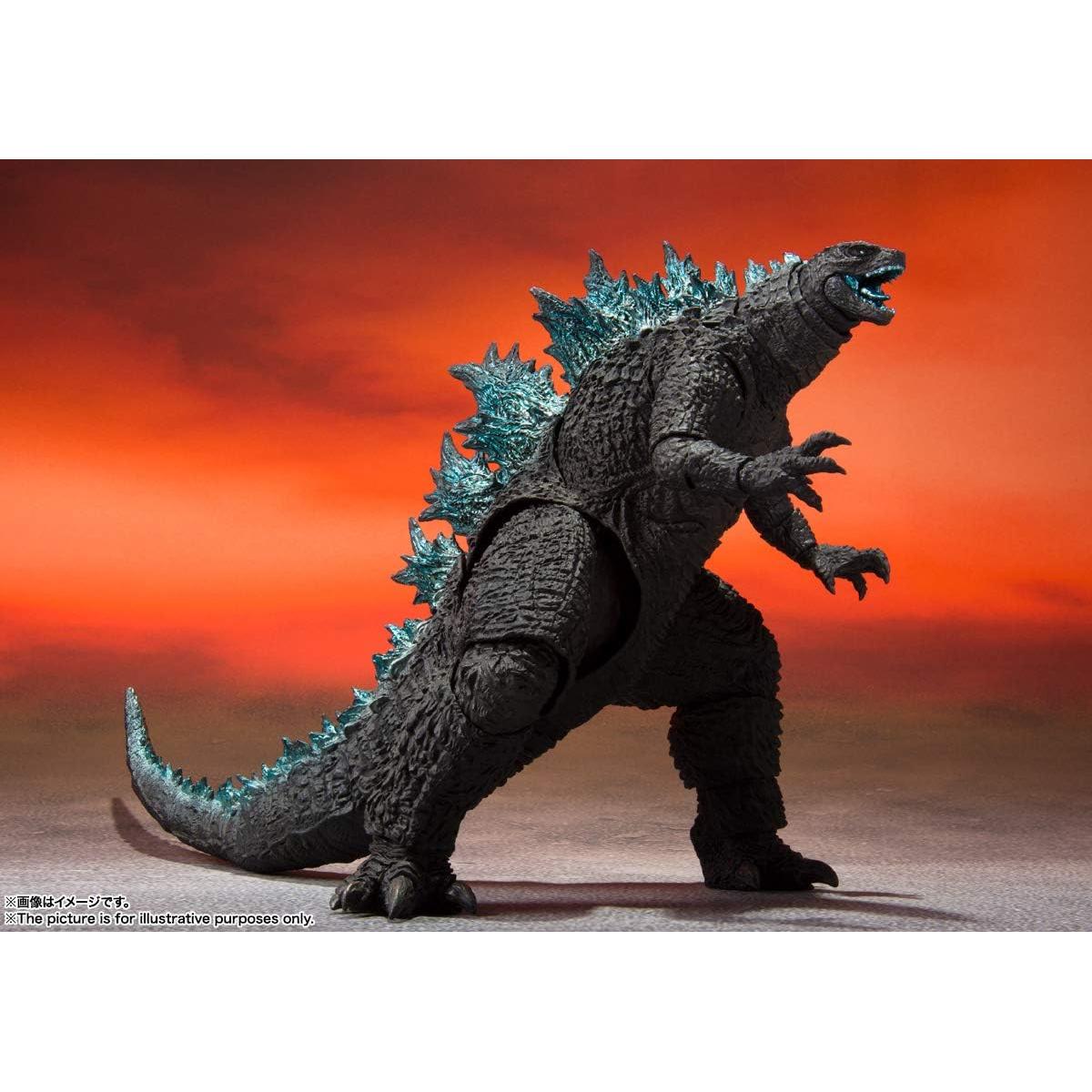 Figura Godzilla S.H.MonsterArts Bandai 21.5cm Negra