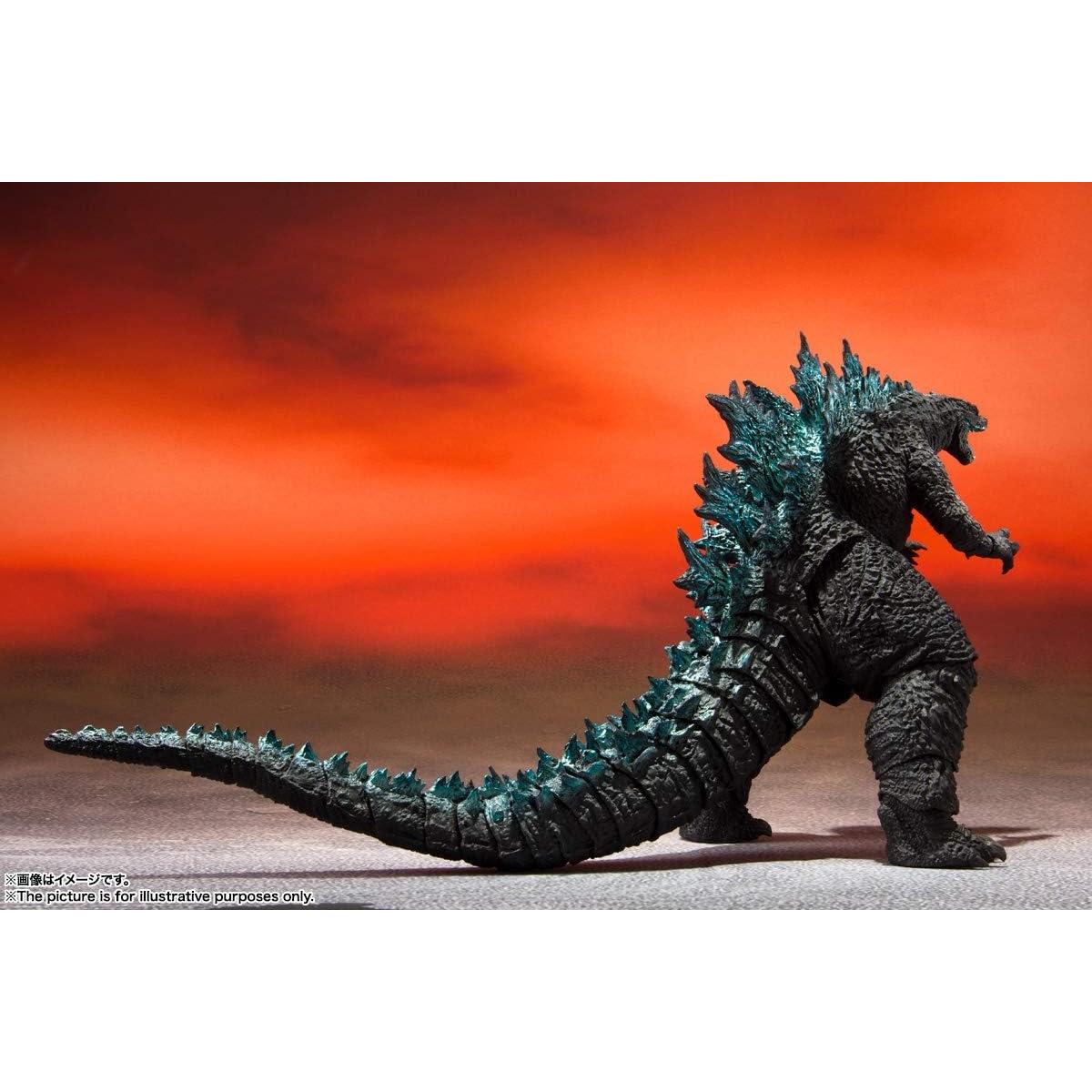 Figura Godzilla S.H.MonsterArts Bandai 21.5cm Negra