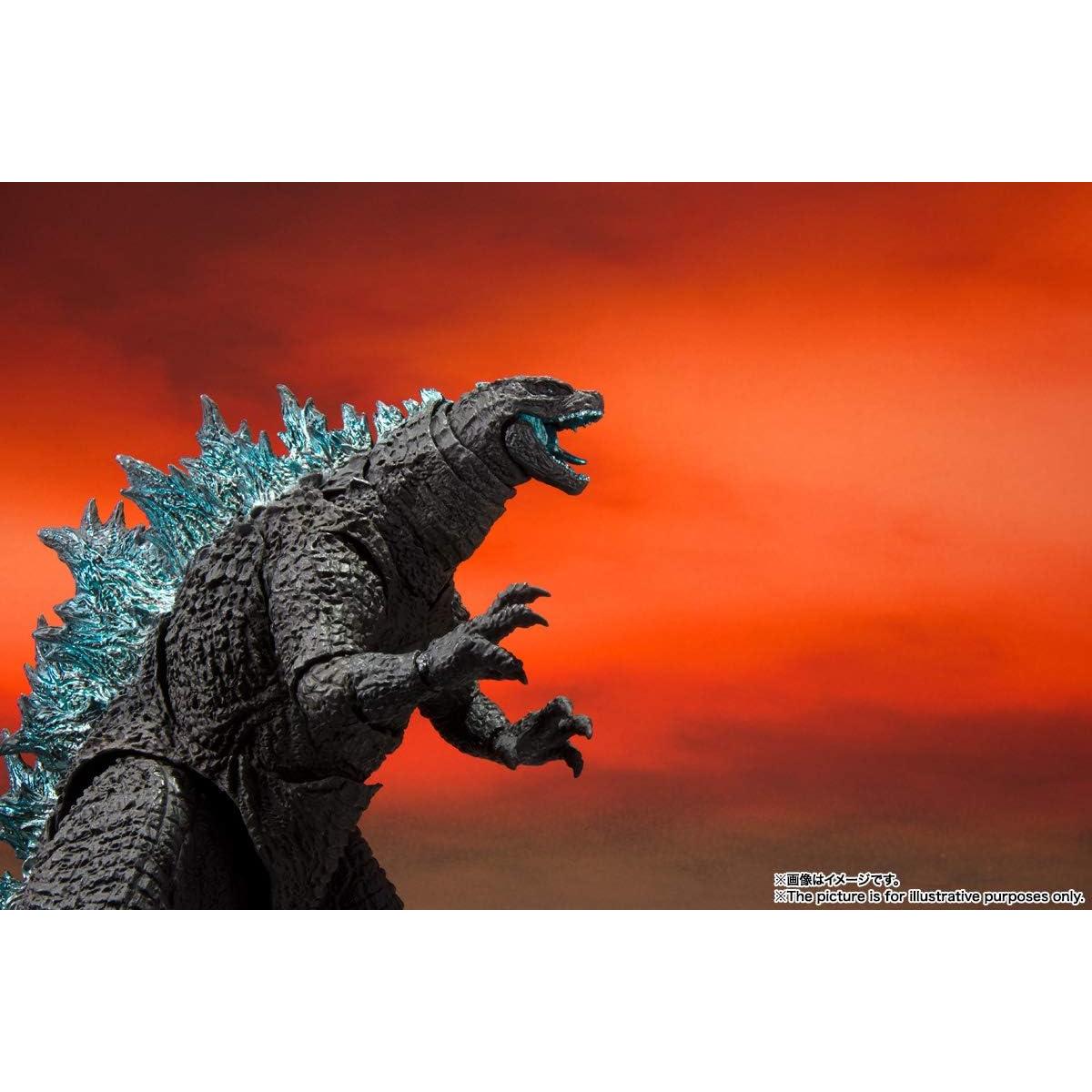 Figura Godzilla S.H.MonsterArts Bandai 21.5cm Negra