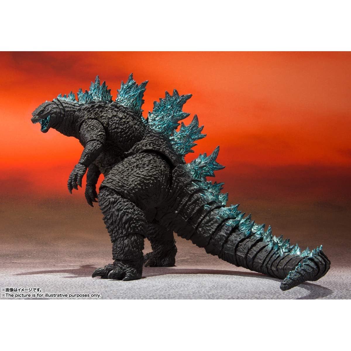 Figura Godzilla S.H.MonsterArts Bandai 21.5cm Negra