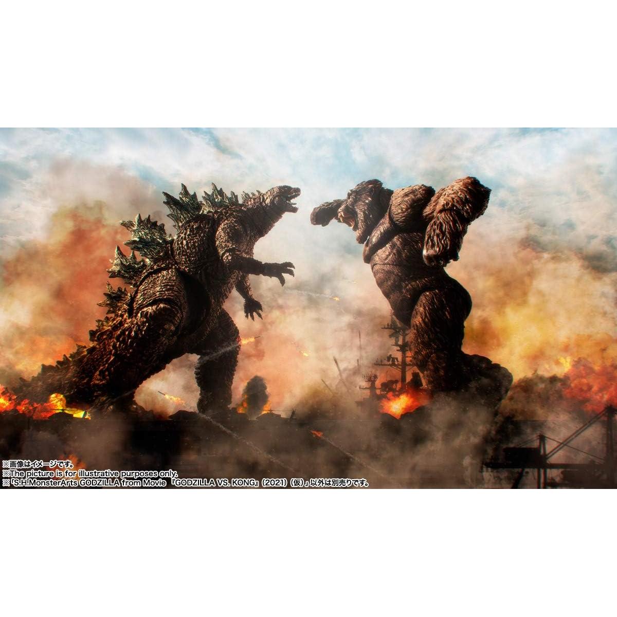 Figura Godzilla S.H.MonsterArts Bandai 21.5cm Negra
