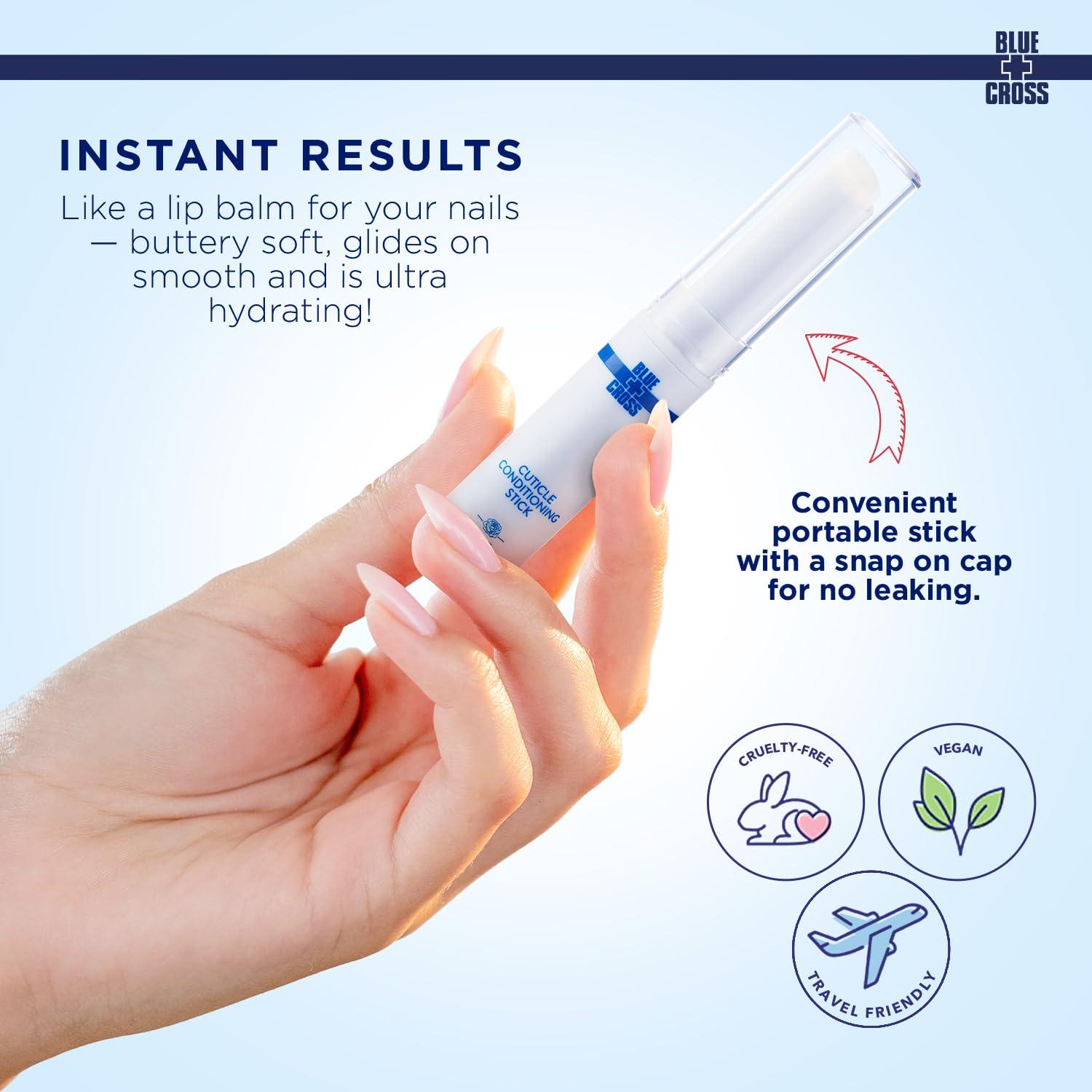 Bálsamo Hidratante para Cutículas Blue Cross - Rosa, 1.4x8.3cm