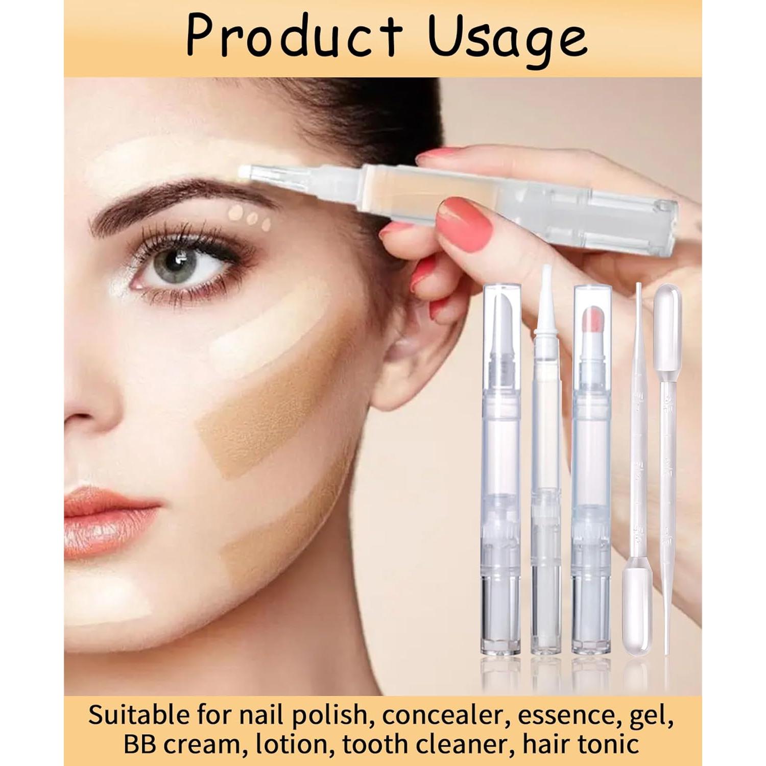 Bolígrafo de Aceite para Cutículas Uadbau 3ml - Pack de 6