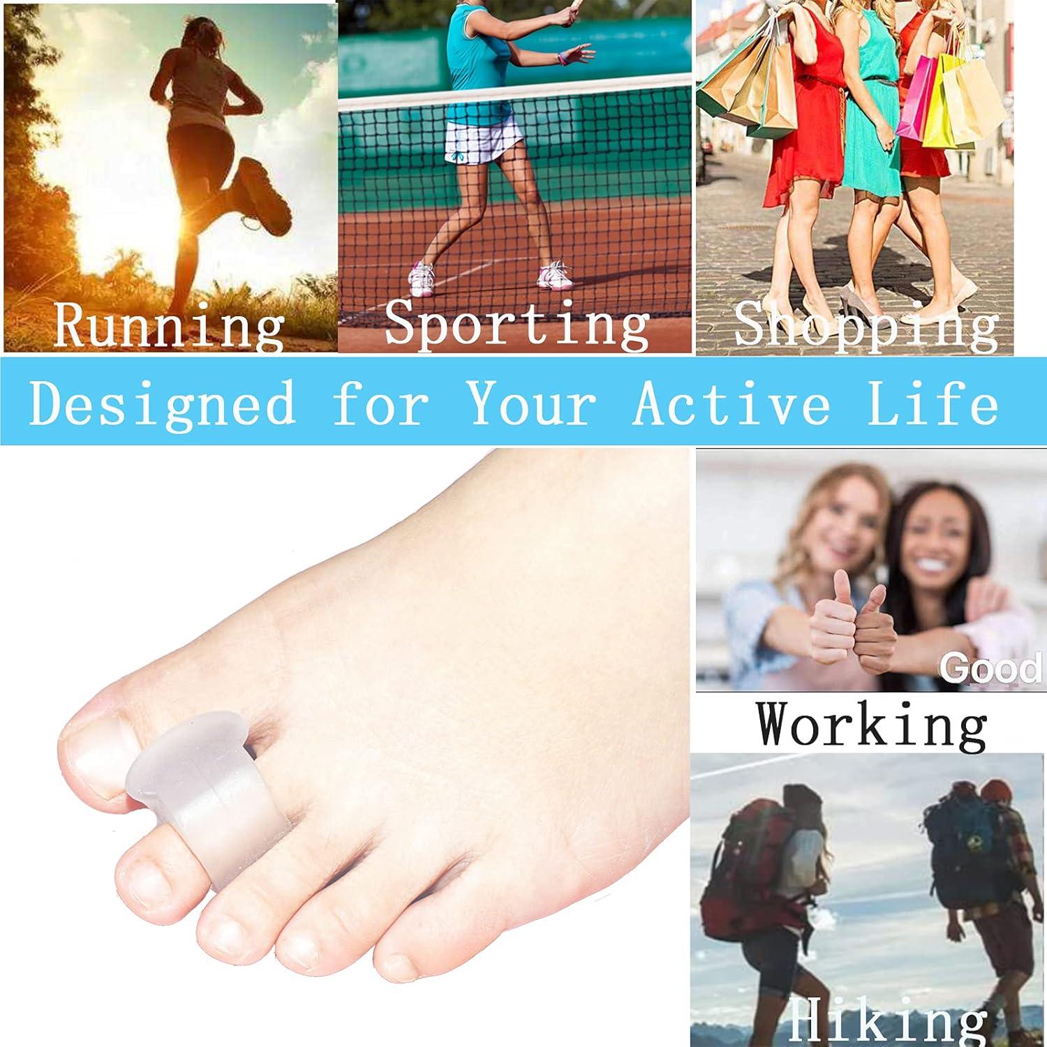 Separadores de Gel para Dedos de los Pies MENOCADY - 12 Piezas