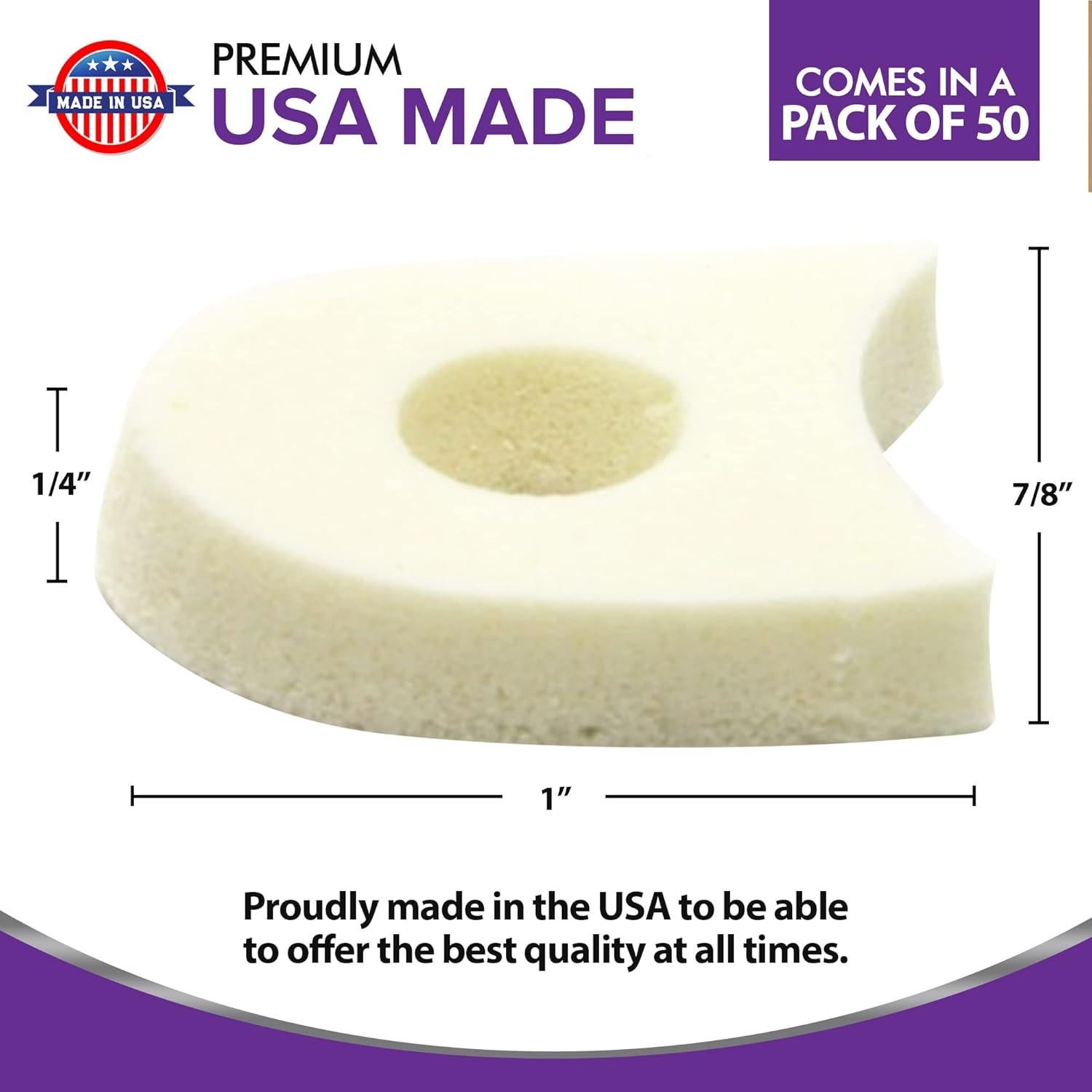 Separadores de Dedos de Espuma Premium Mars Wellness - 50 Unidades