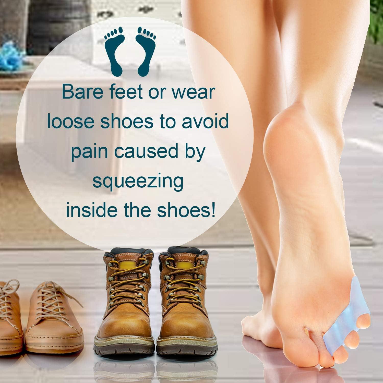 Separadores de Dedo Meñique Povihome 10 Piezas Alivio Dolor