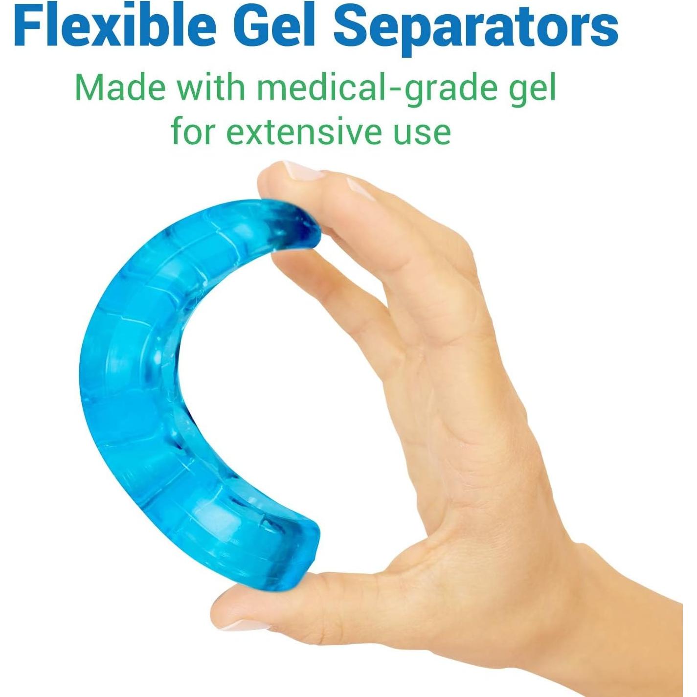 Separadores de Dedos Vive Health Medianos (2 Pares) Gel Silicona