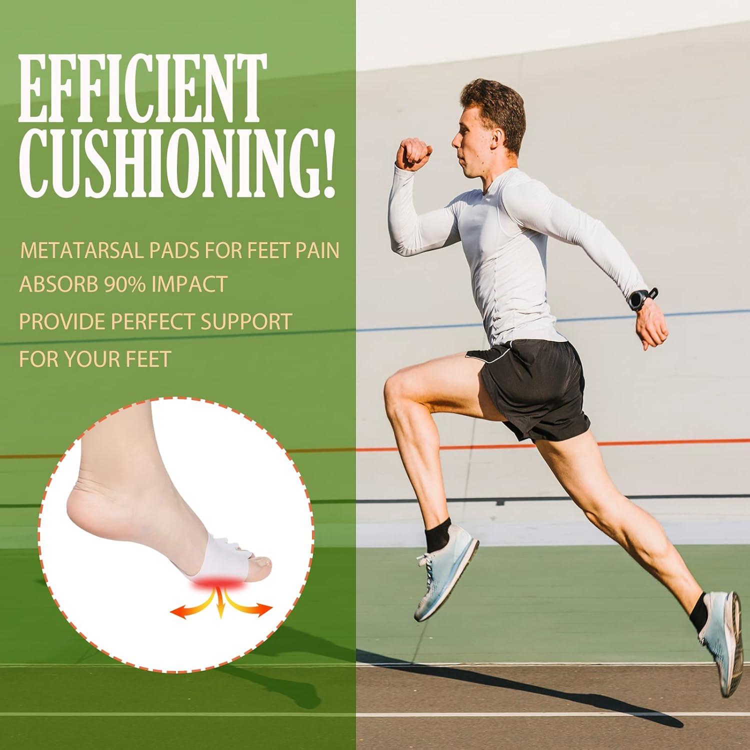 Separadores de Dedos y Almohadillas Metatarsales Taszoos - 3 Pares