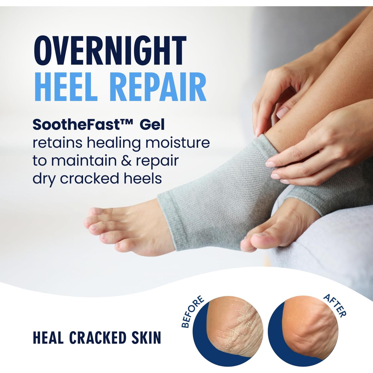 Calcetines Hidratantes para Talones Dr. Frederick - 2 Pares