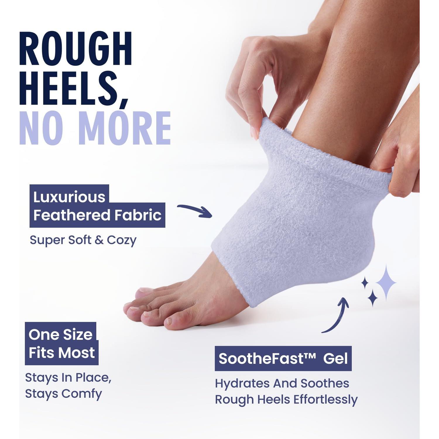 Calcetines Hidratantes Dr. Frederick - 2 Pares - Talón Difuso