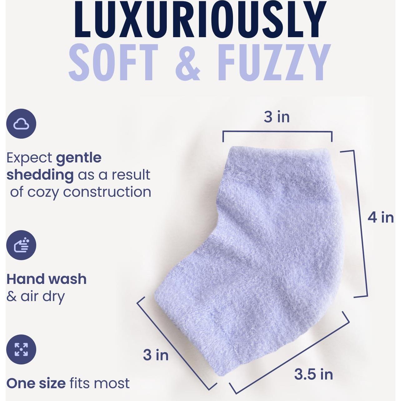 Calcetines Hidratantes Dr. Frederick - 2 Pares - Talón Difuso