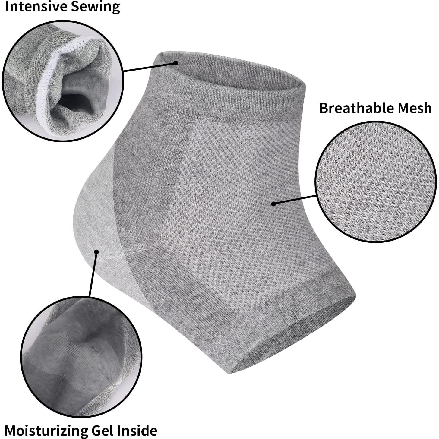 Calcetines Hidratantes Tifanso 3 Pares para Talones Agrietados