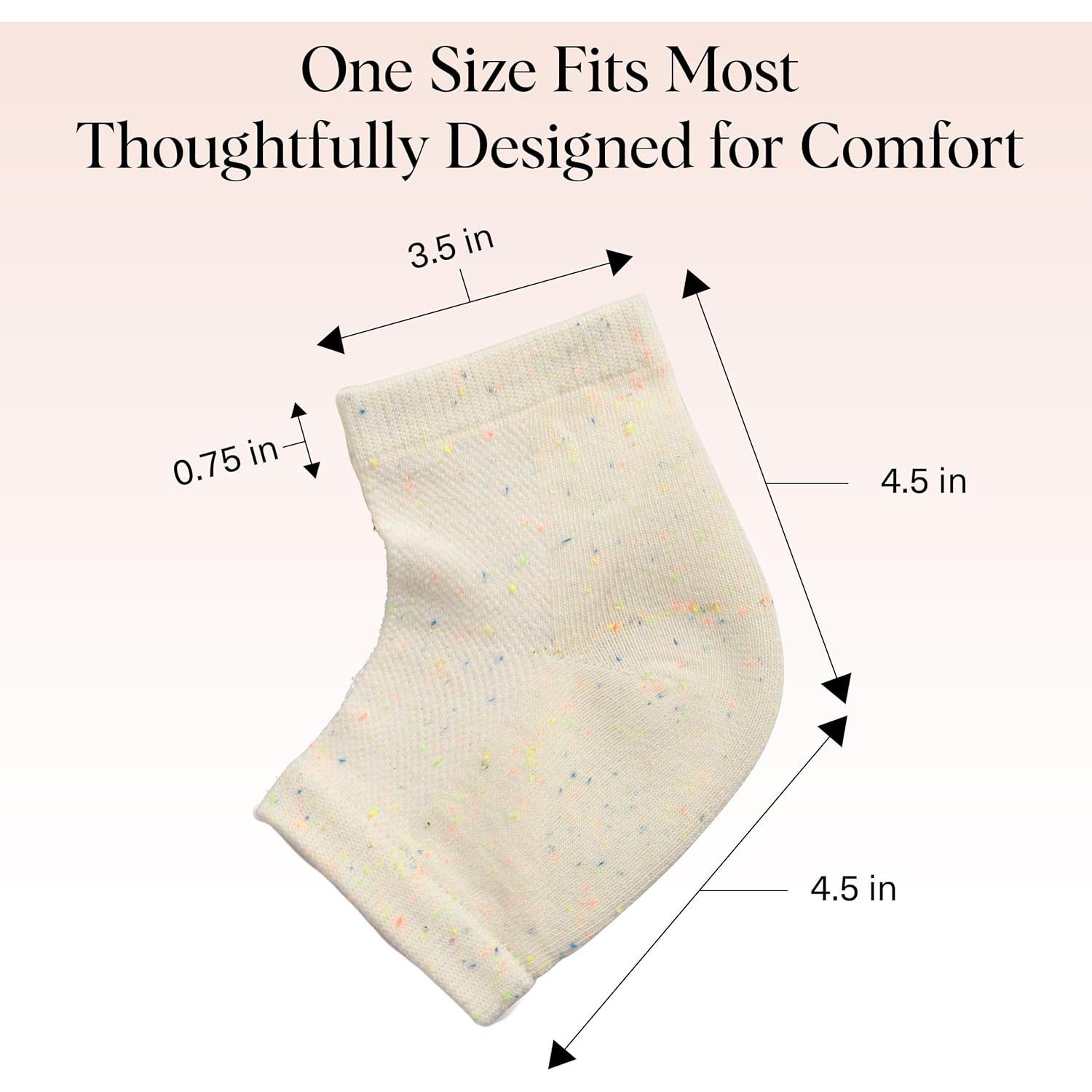 Calcetines Hidratantes Kitsch para Talones Agrietados - 1 Par