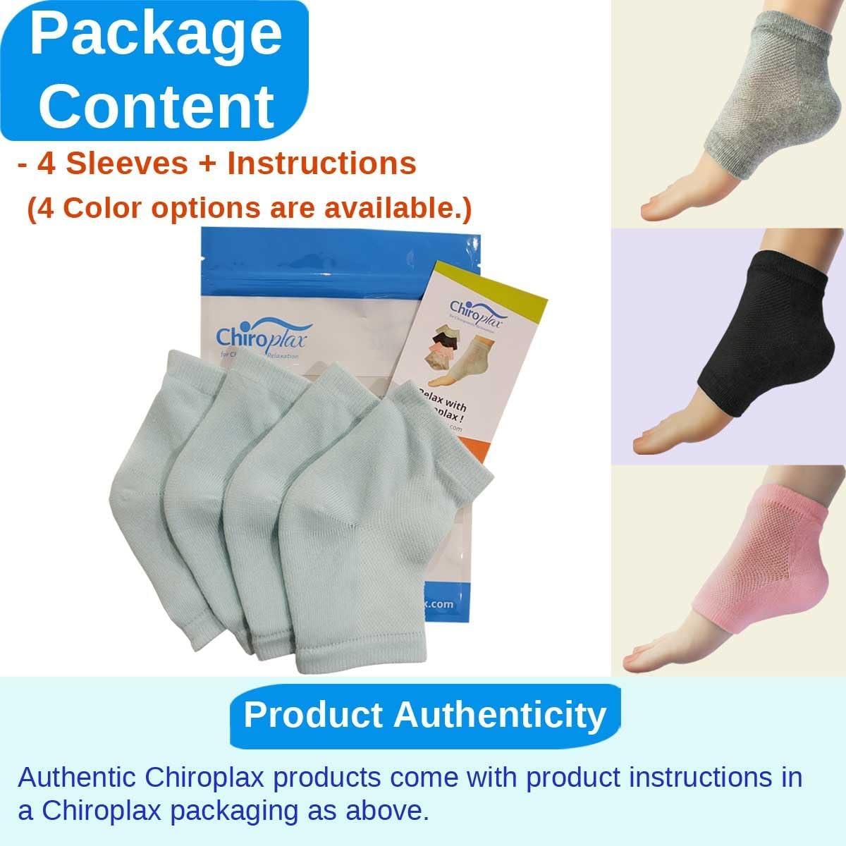 Calcetines Hidratantes Chiroplax para Talones Secos - 2 Pares