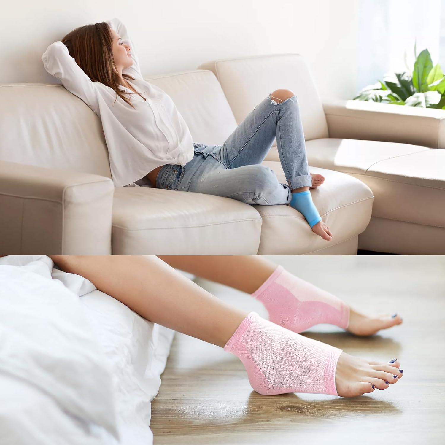 Calcetines Hidratantes Promifun para Talones Agrietados - 2 Pares