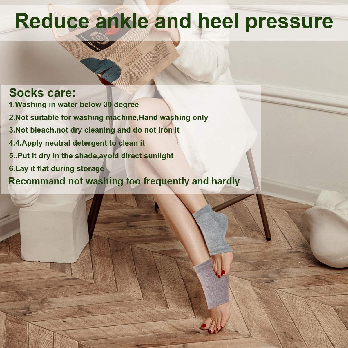 Calcetines de Gel Hidratantes Exptool para Talones - 3 Pares