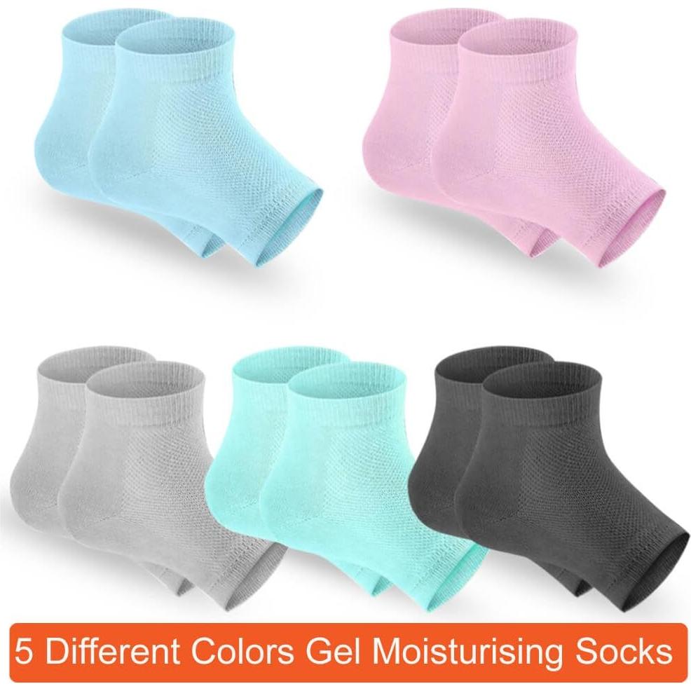 Calcetines Hidratantes Selizo 5 Pares para Talones Secos