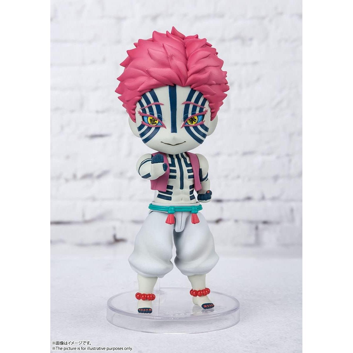 Figura de acción Figuarts mini Akaza - Demon Slayer - Bandai