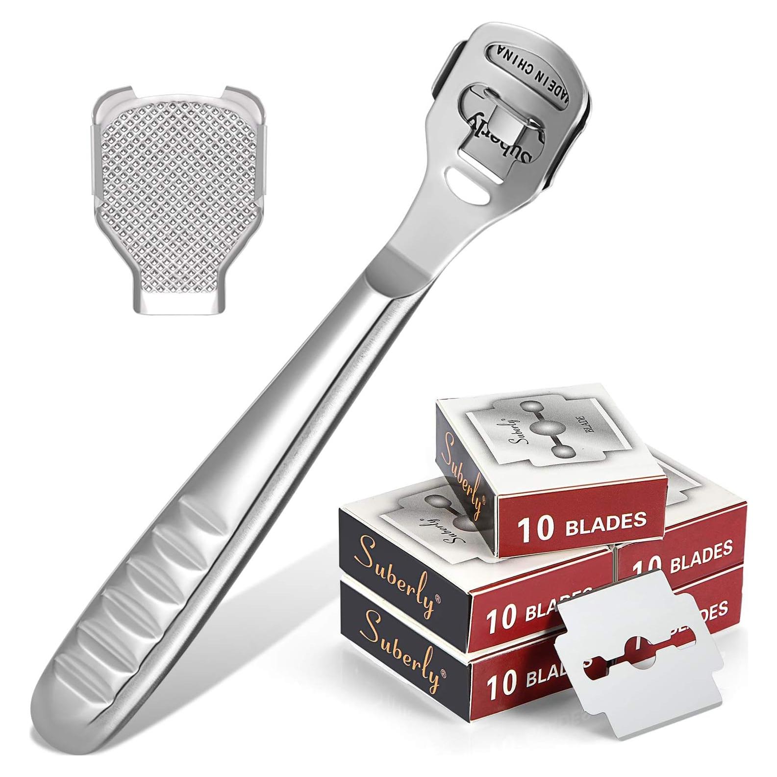 Juego de Raspadores de Callos Zhehao 52 Piezas con Cuchillas